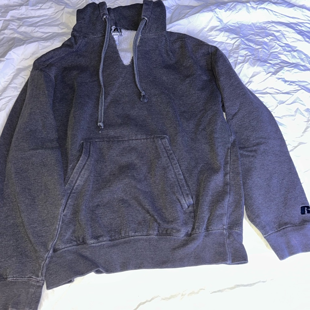 Russel athletics grey hoodie